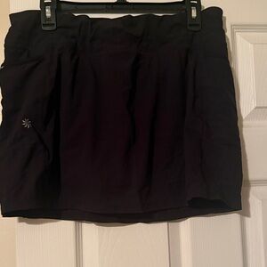 Athleta Black Skort